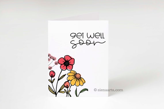 Get Well Soon Card Get Well Soon Card