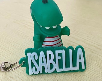 Customized Name Keychain Tag, Backpack Name Tag, Acrylic Name Keychain Tag, Lunchbox Tag, Luggage Tag, Christmas Gift, Wedding Favors