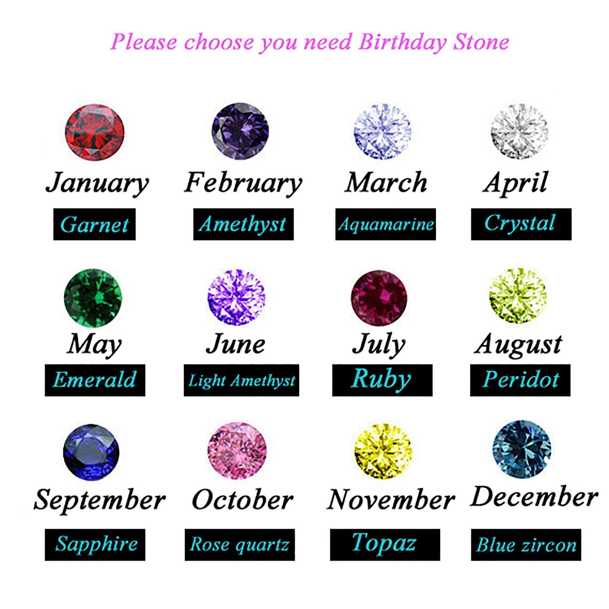 Birthstone Ring 1-8 Names Birthstone Ring Ring for Mothers | Etsy