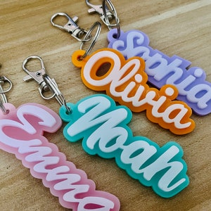 Custom Clear Acrylic Keychains