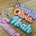 see more listings in the Personalized Keychain section