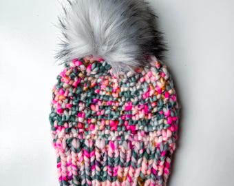 Madison Chunky Beanie - Kids/Small Adult