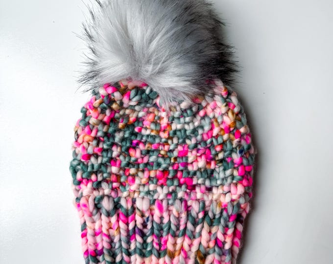 Madison Chunky Beanie - Kids/Small Adult