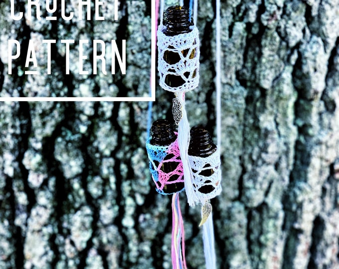 Boho Lace Diffuser Pattern || Digital Download || PDF pattern || PATTERN ONLY || Non-toxic car diffuser