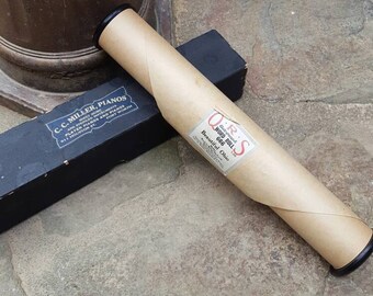 1918 Antique Piano Roll-Beautiful Ohio-Vintage QRS Autograph-Waltz-Harold Scott/Jeff Watters-1910's-Vintage Piano Roll-Player Piano-