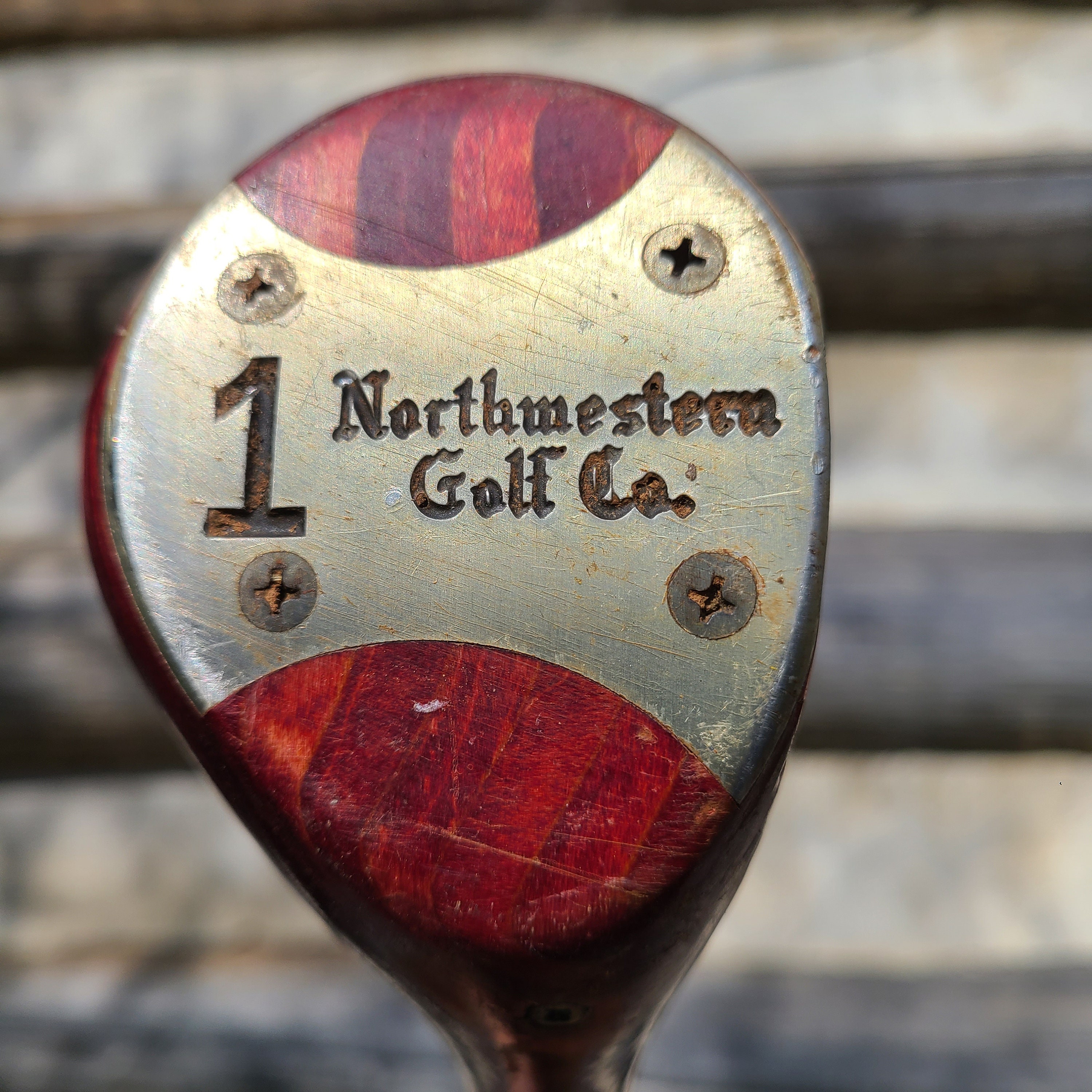 ゴルフの歴史 GOLF Woods,Irons and Memorabilia Ladies Driver/wood/vintage Northwestern Wooden Golf Club/1/jackie