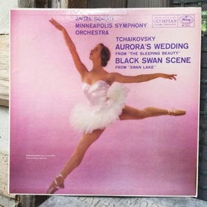 Tchaikovsky Auroras Wedding/Sleeping Beauty/Black Swan/Swan Lake/Antal Dorati/Ballet/Vintage Records/Vinyl/Album/Musical/Classic/Classical image 1