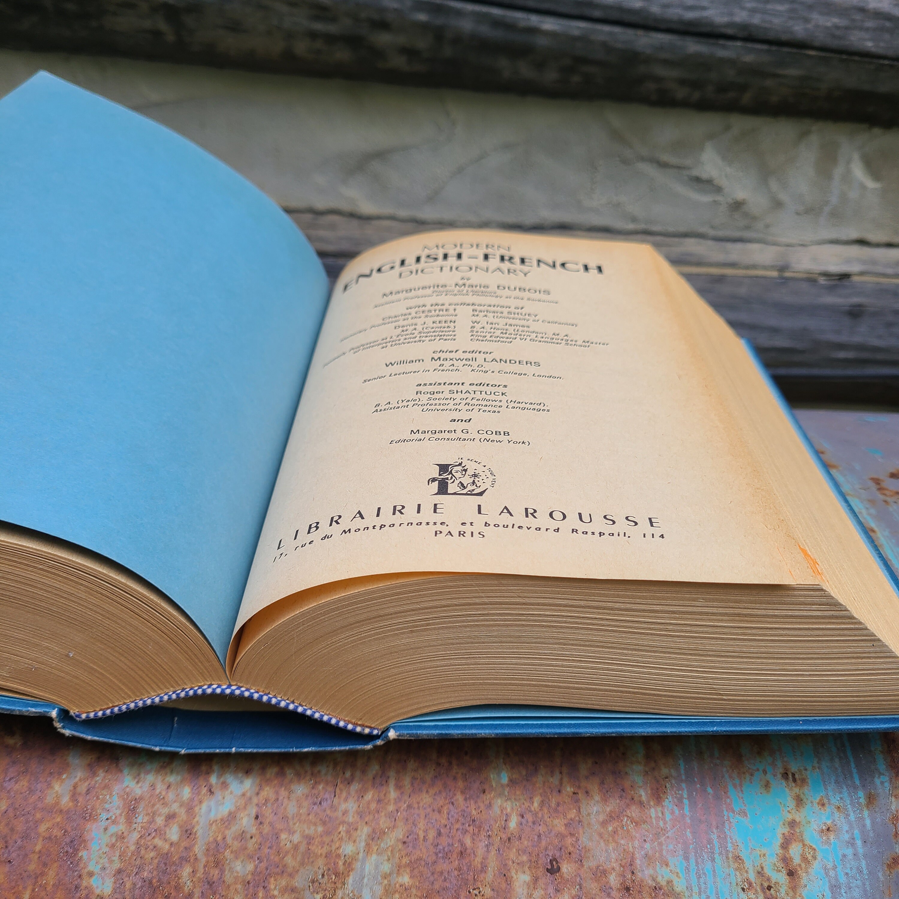 1960/french English Dictionary/english French Dictionary