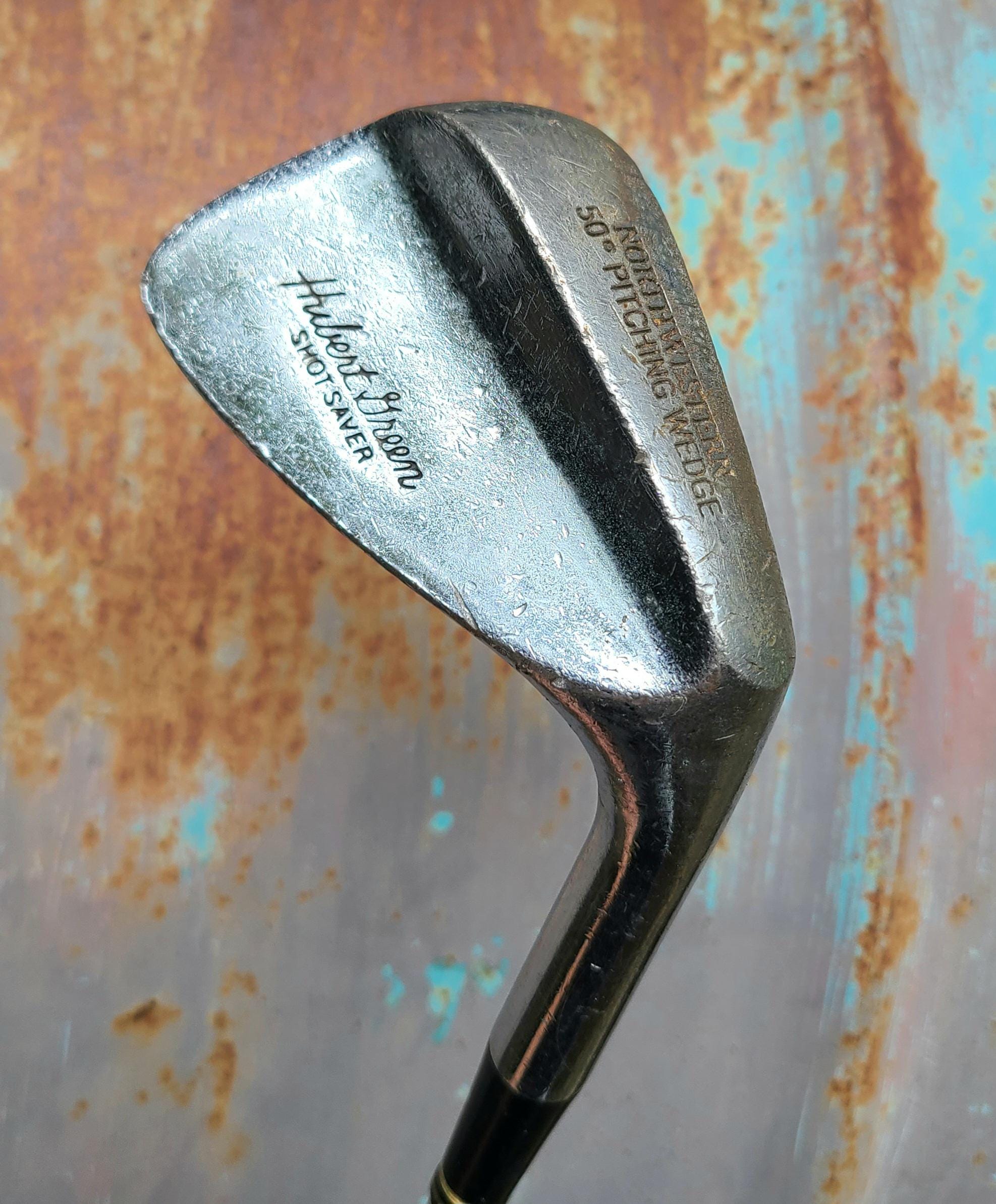 Vintage Irons- Northwestern 50 D Pitching Wedge- Hubert Green Shot