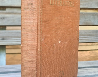 1929- Grade 7 Junior Literature- 1st ED- Hervey/Longman's- classic writings/reading/literature/middle school/antique books/vintage/1920s/old