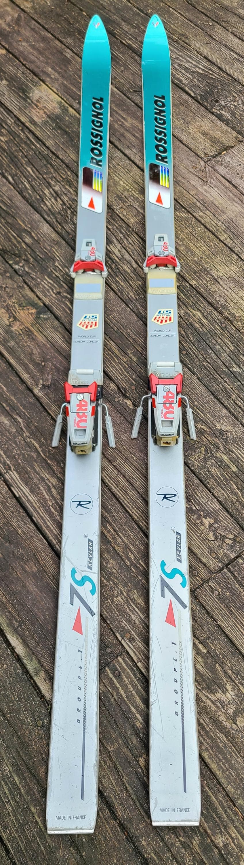 スキー [Archive] 90s Rossignol DarkBlue Ds Archive] 90s Rossignol