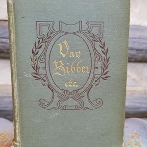 1892/1st Ed/Van Bibber and Others/1800s/Antique/Books/Richard Harding Davis/Old/Hardcover/Decorative/Short Stories/Crime/Detective