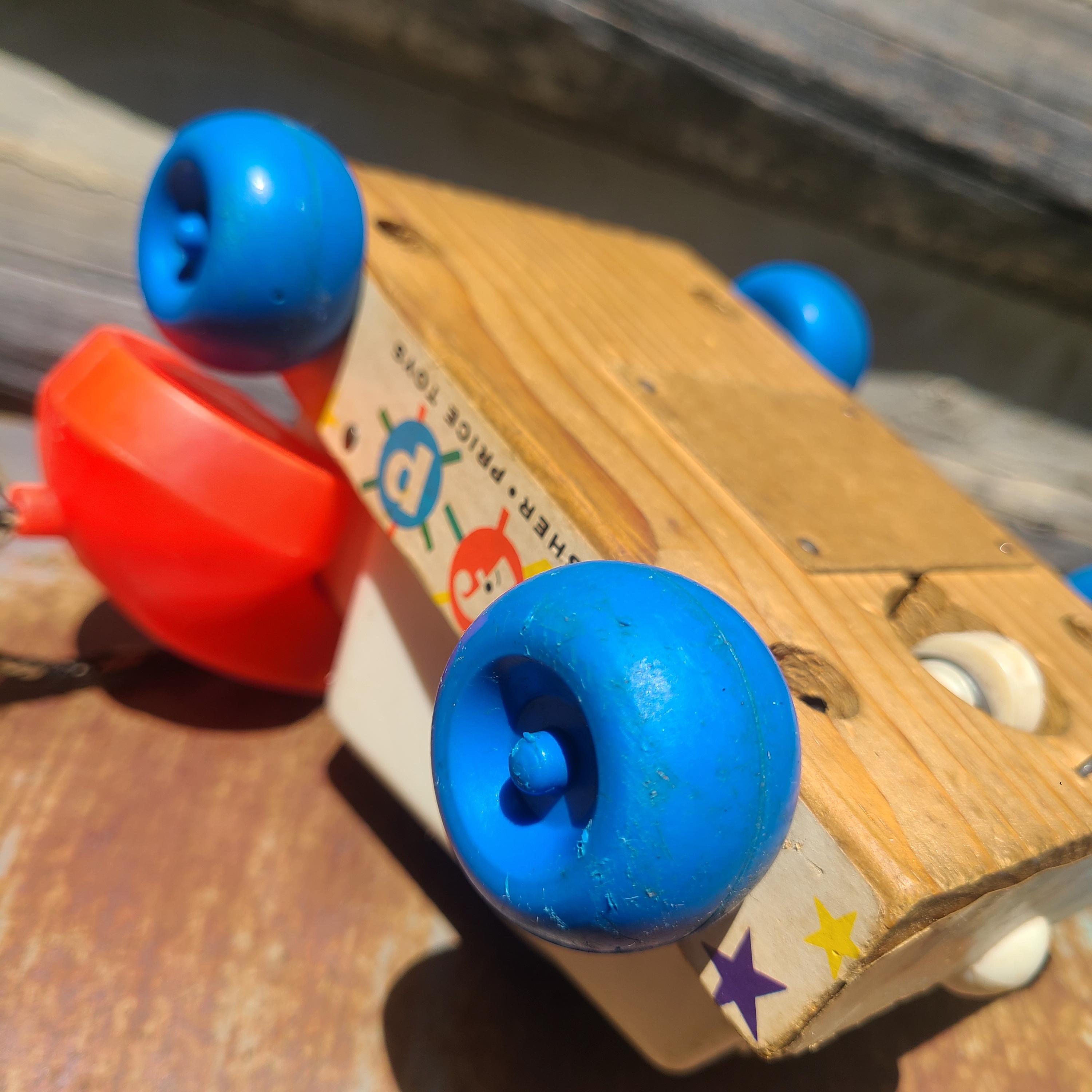 Fisher Price Chatter Phone/c. 1960s/1970s/vintage/toys/rotary Fisher Price Chatter Phone/c. 1960s/1970s/vintage/toys/rotary