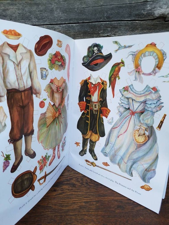 old school paper dolls