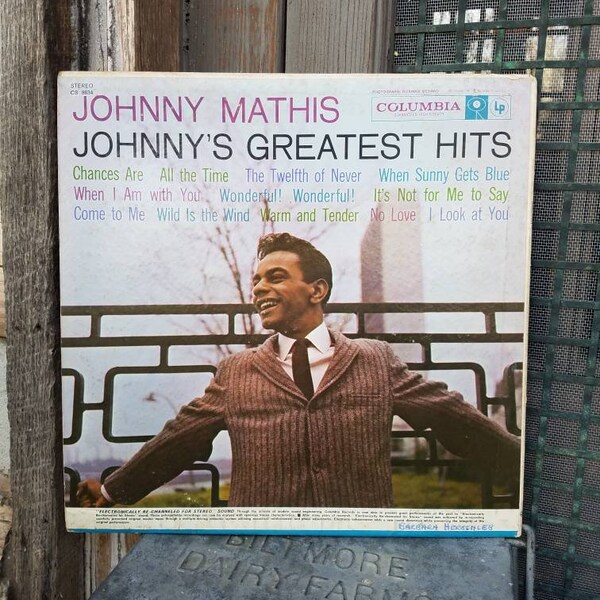 Johnny Mathis - Etsy