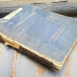 Art of Painting in Pastel/Art Books/Vintage/Art History/Pastels/Sketches/Drawings/Artist Gift/Antique Books/Floral/Nature Prints/Richmond