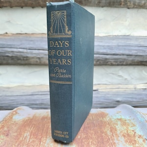 1943/post WWI Era Memoirs/Days of Our Years/1940s/Vintage/History Books/Stories/Journalist/Europe/Middle East/Travel/WWII/World/Van Paassen