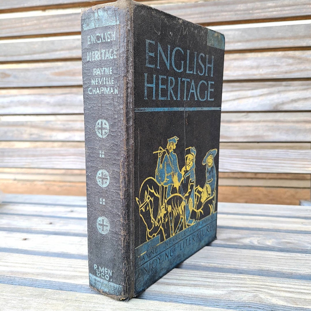 1936 English Literature Textbook/classic/english Heritage