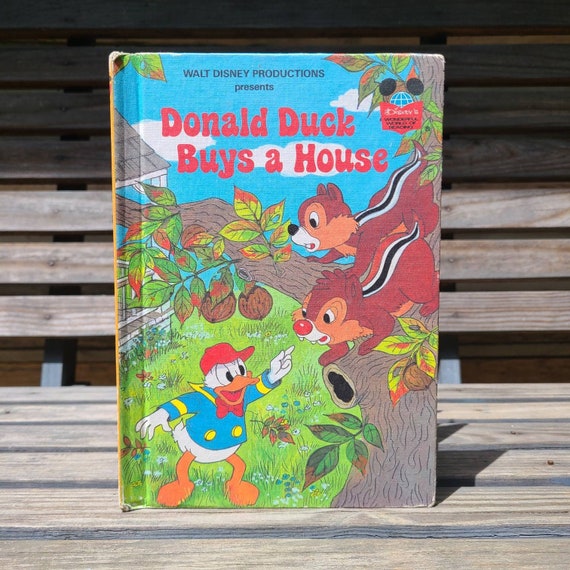 Libri vintage di Paperino/Libri Disney/Chip,Dale/Chipmunks/Libri