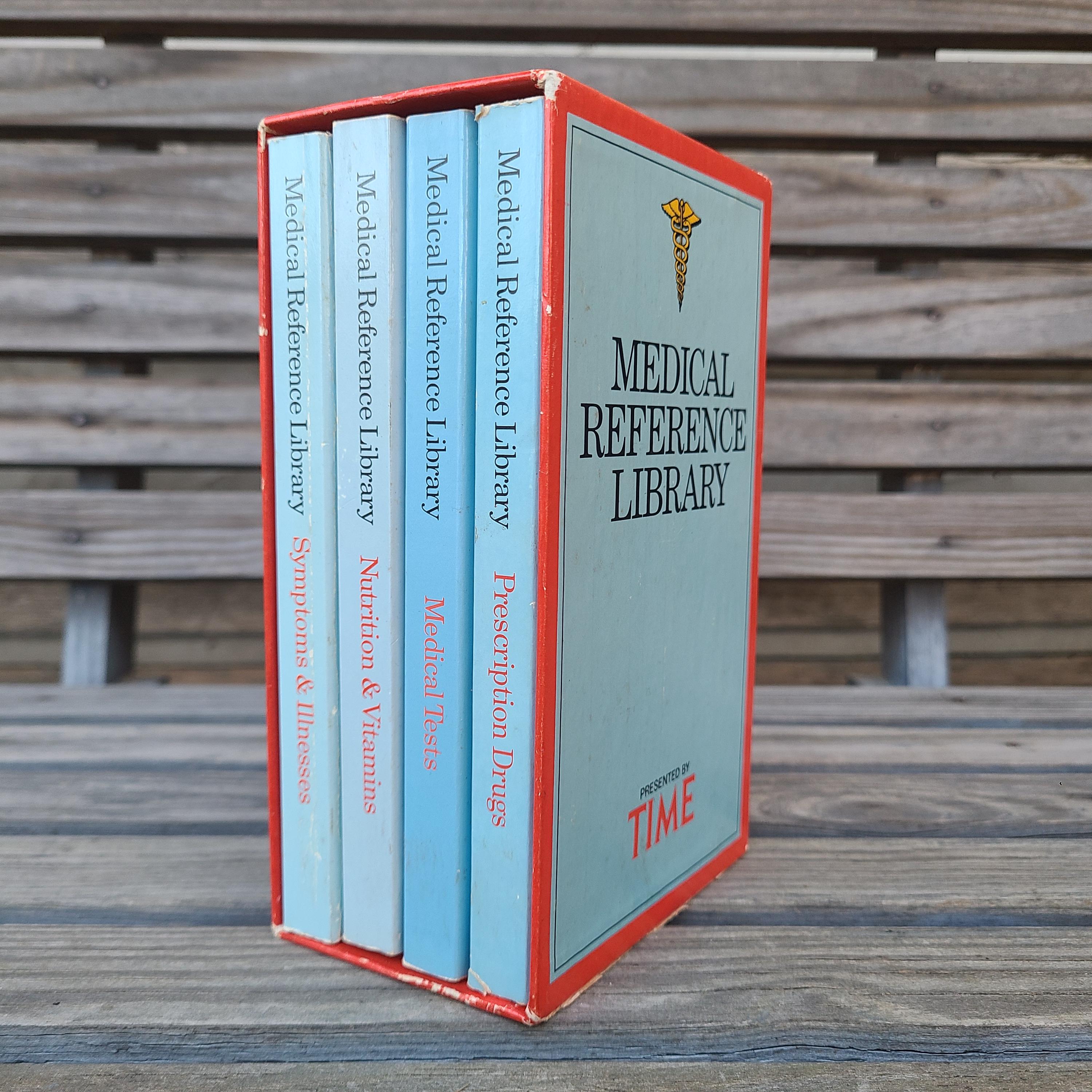 TIME Medical Reference Library/Box Set/Vintage Medical Books/4 Volume Set/1982/Health/Medicine/Nutrition/Bookshelf Decor/1980s/Nonfiction