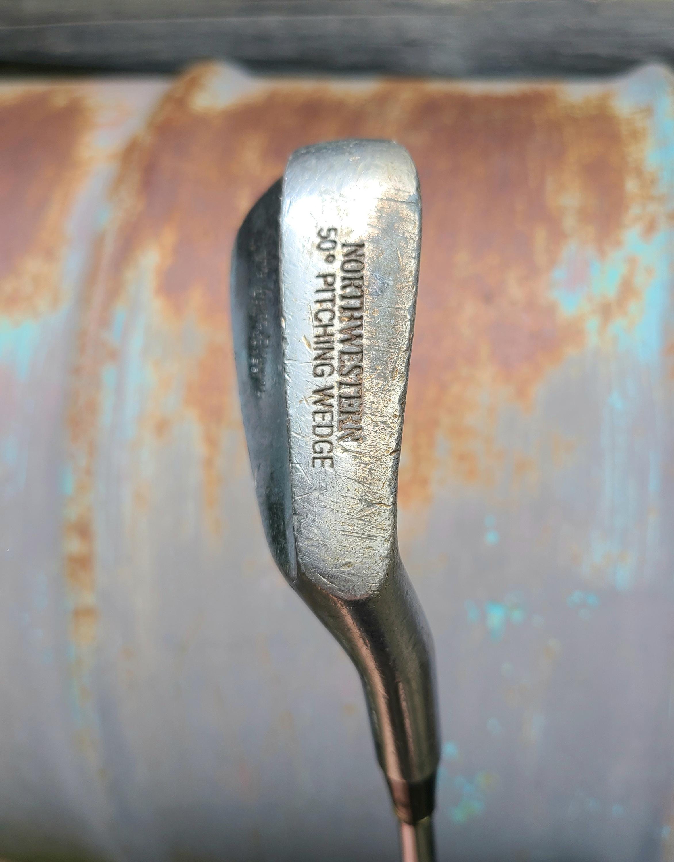 Vintage Irons- Northwestern 50 D Pitching Wedge- Hubert Green Shot