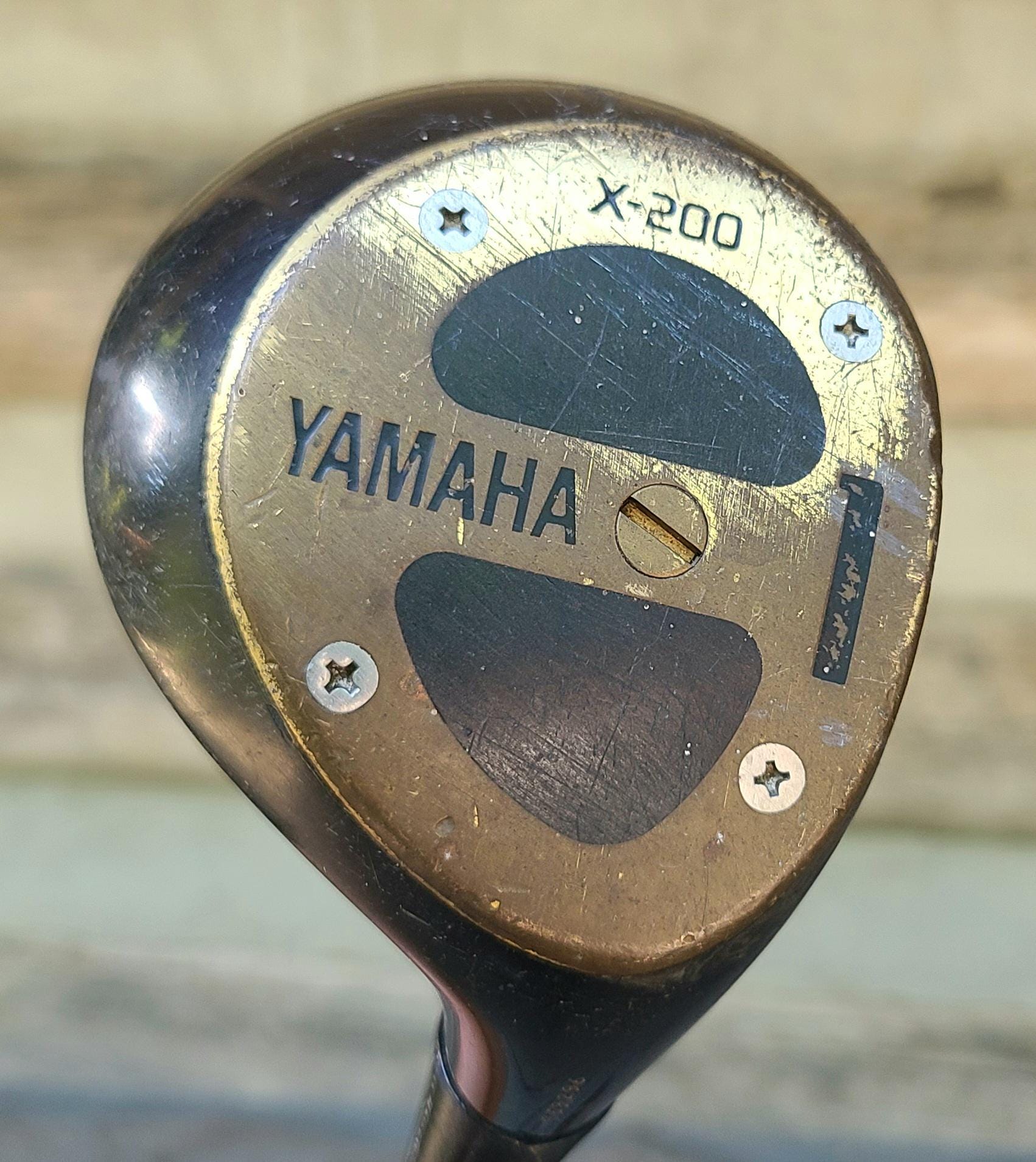 C. 1986 Yamaha X-200 Driver/1 Wood- 1980s Vintage Golf Clubs