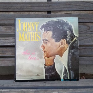 Johnny Mathis Albums/This is Love/Mercury Records/1960s Vintage/Vinyl/Classic/Jazz/Pop/Music/Collection/Albums/LP/Johnny Mathis Records