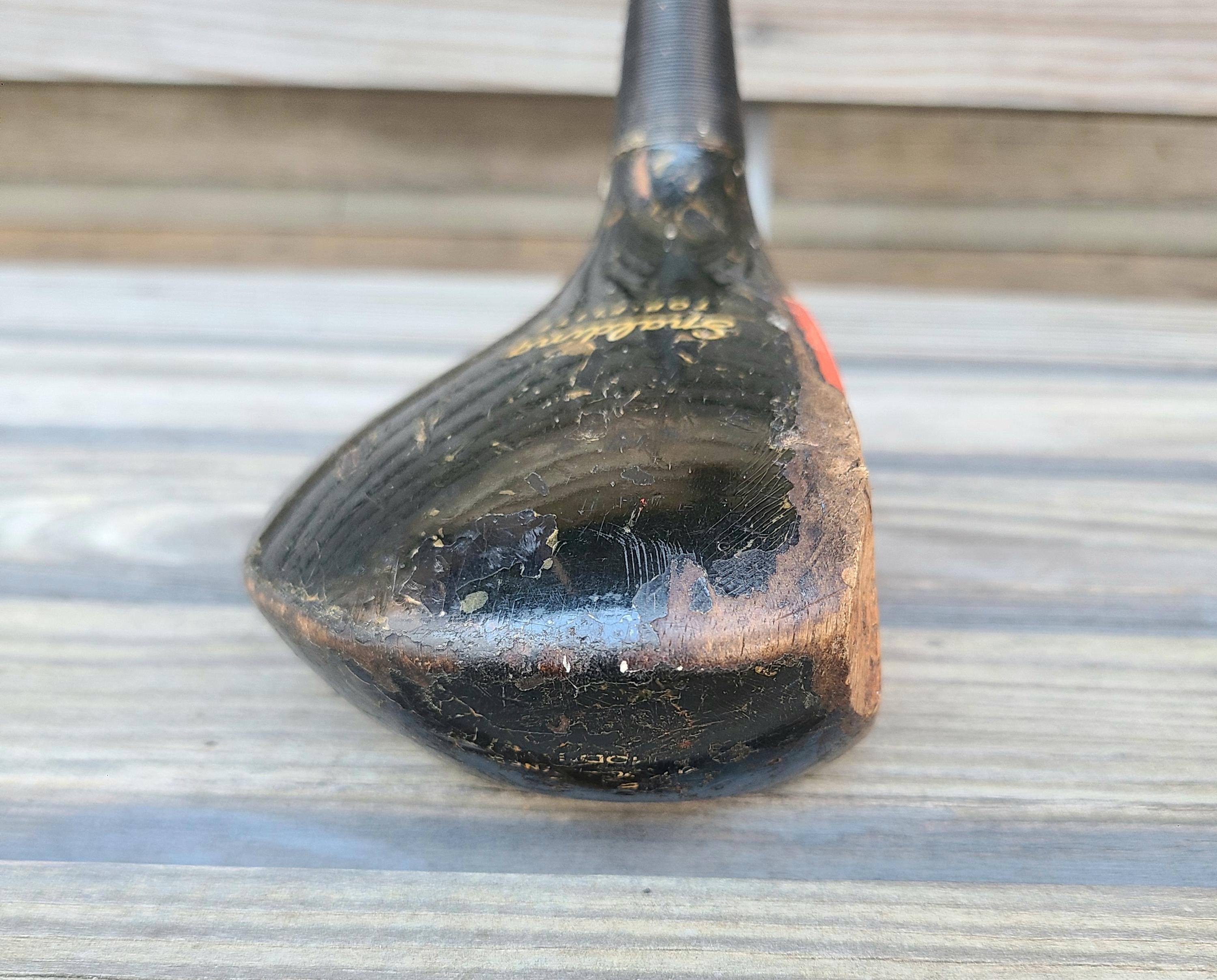 Large Spalding Top Flite 1 Driver- Vintage Golf Clubs- Wood/wooden