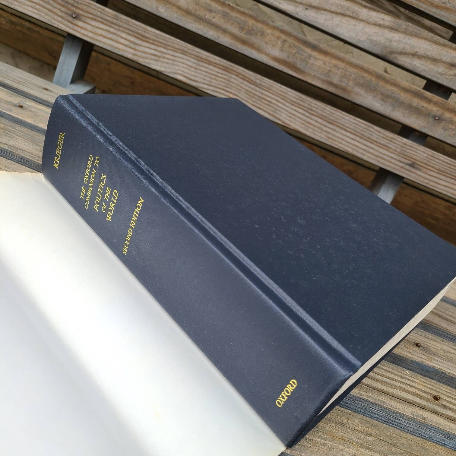 Oxford Companion to the Politics of the World/2001/Vintage/Books/Bookshelf Decor/Political Science/Encyclopedias/Large/Reference Books