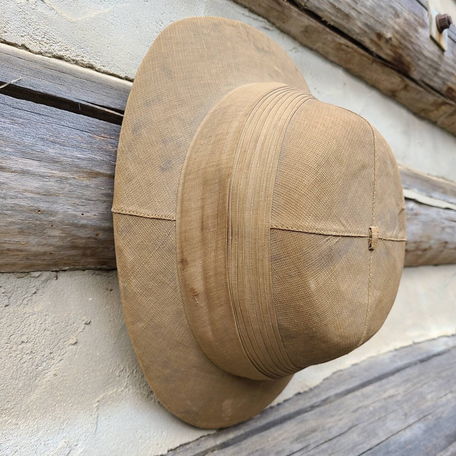 Antique Pith Helmet/bombay - Etsy Canada