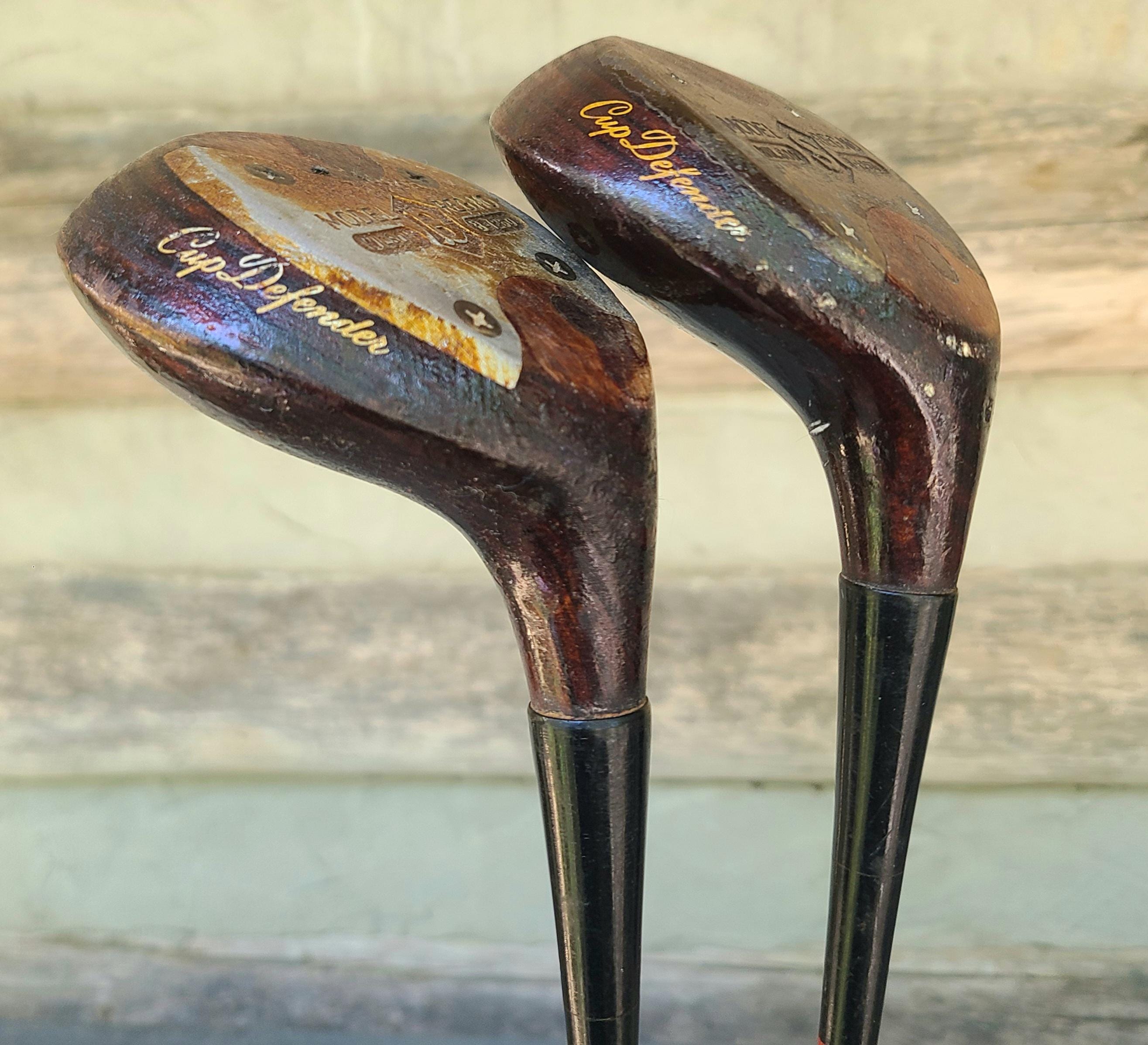 Women's Vintage Wooden Golf Clubs- Wilson- Patty Berg Cup Defender