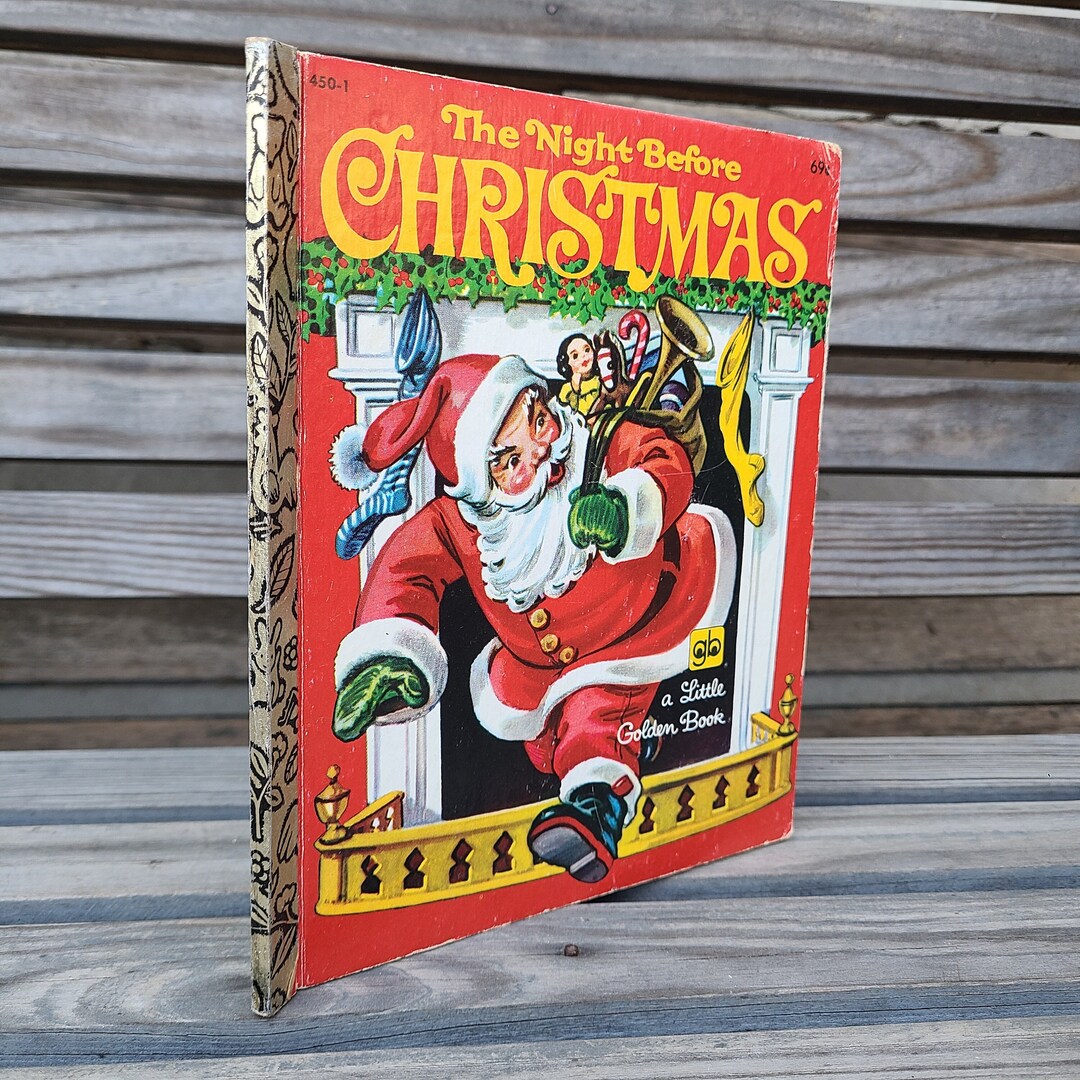 The Night Before Christmas, 1980, A Little Golden Book - Children's ...