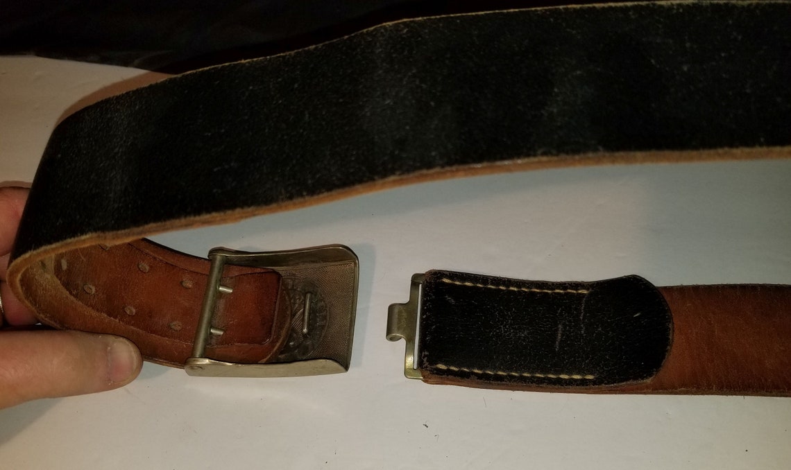 Vintage West German Army belt Manufactured in 1964. Mod No. | Etsy