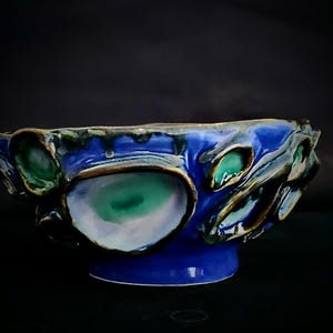 Handmade Ceramic Decorative Ocean Barnacle Display Bowl