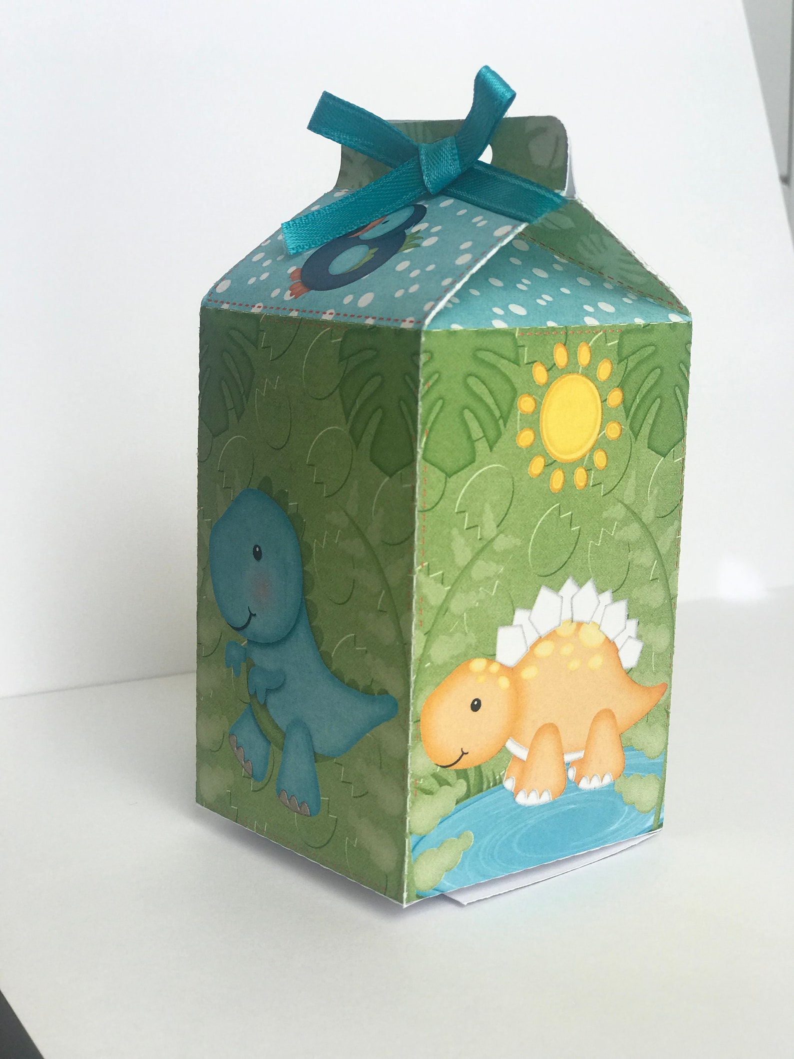 Baby Dinosaur Party Boxes Dinosaur Party Favors Dino Party Etsy