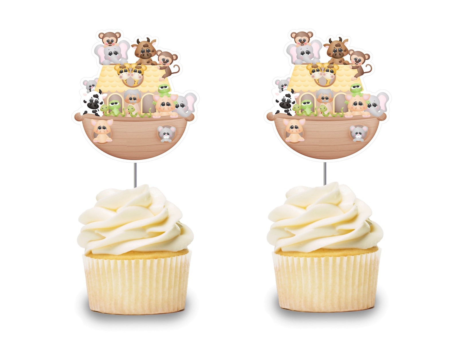 Noah's Ark Party Favor Box Printable Noahs Baby Shower - Etsy