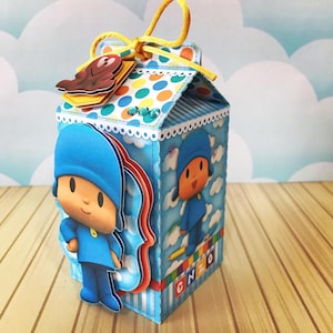 Pocoyo Birthday Party Decoration, Boys Favor Boxes, Party Supplies, Baby Shower Celebration, Goodie Bags, Invitation, Cupcake Toppers, Cake