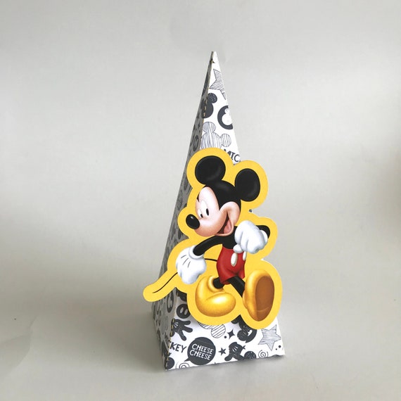 Mickey Mouse Party Favor Box, Mickey Party Supplies Bags, Decor Baby Shower  Birthday Digital Files Downloadable Print your Own