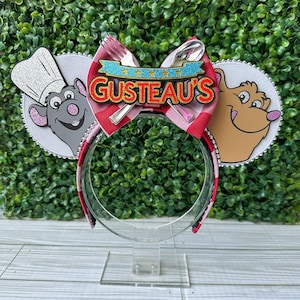 Ratatouille Inspired Ears | Mouse Ear headband | Remi headband