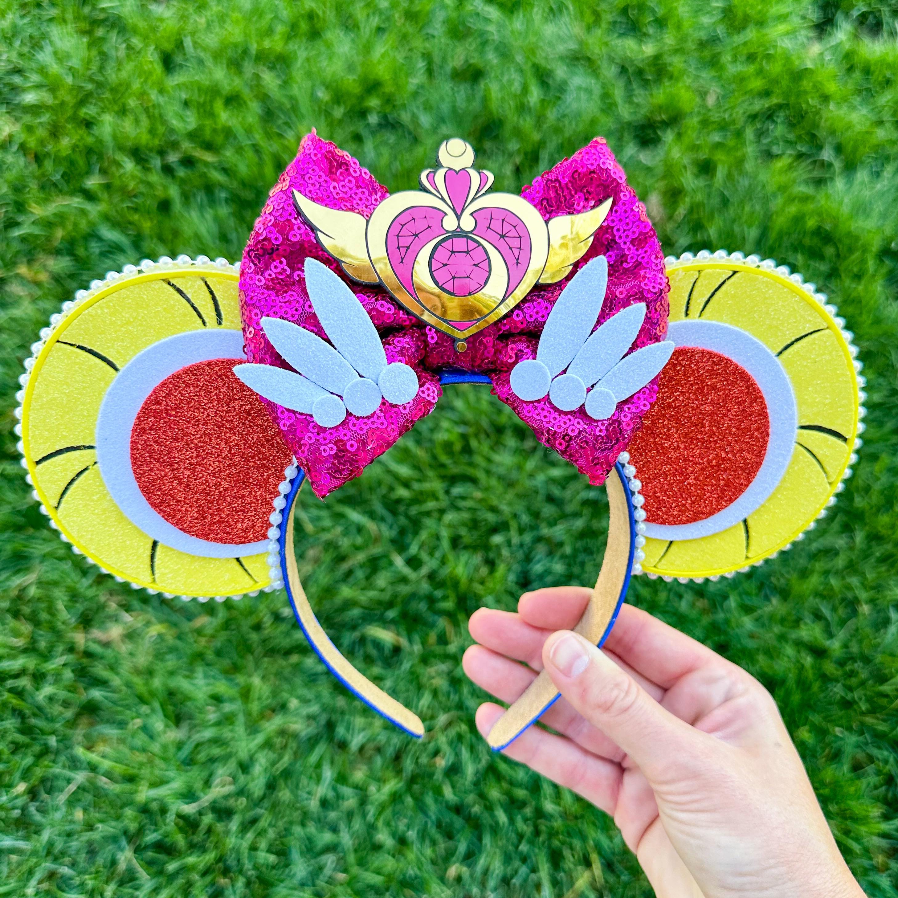 Japan Isetan Sailor Moon towel hair / head band, new with tag, blue The Crème Shop Sailor Moon Luna 3D Teddy Headyband | TokTok  main image 4