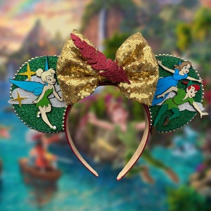 Peter Pan Inspired Ears | Mouse Ear headband | Peter Pan headband