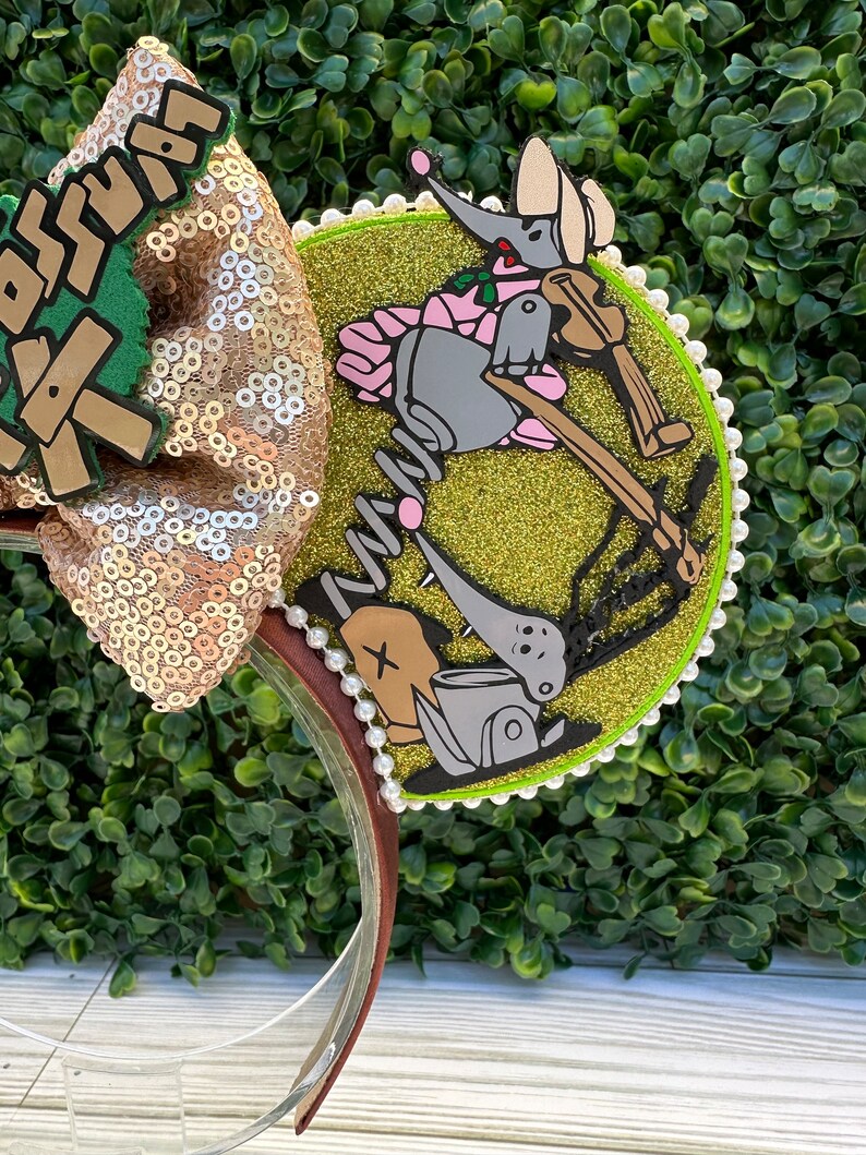 Lester Mouse Lester’s Possum Park Ears | Mouse Ear Headband | A Goofy Movie Headband ...