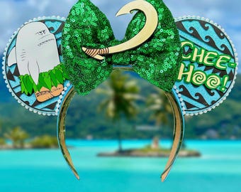 Moana Maui Inspired Mouse Ears Mickey Ears Headband  display picture 3