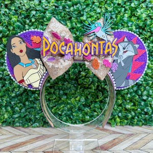 Pocahontas Inspired Ears | Mouse Ear headband | Pocahontas Miko Flit inspired headband