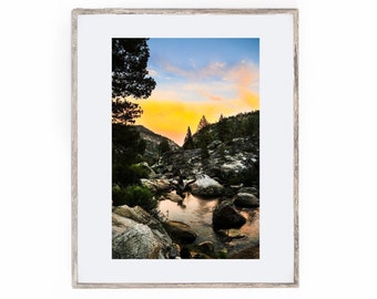 California river photography | River Photography | Carson River California | California Sunset Photography