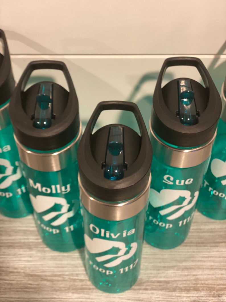 Girl Scouts Custom Water Bottles - Etsy