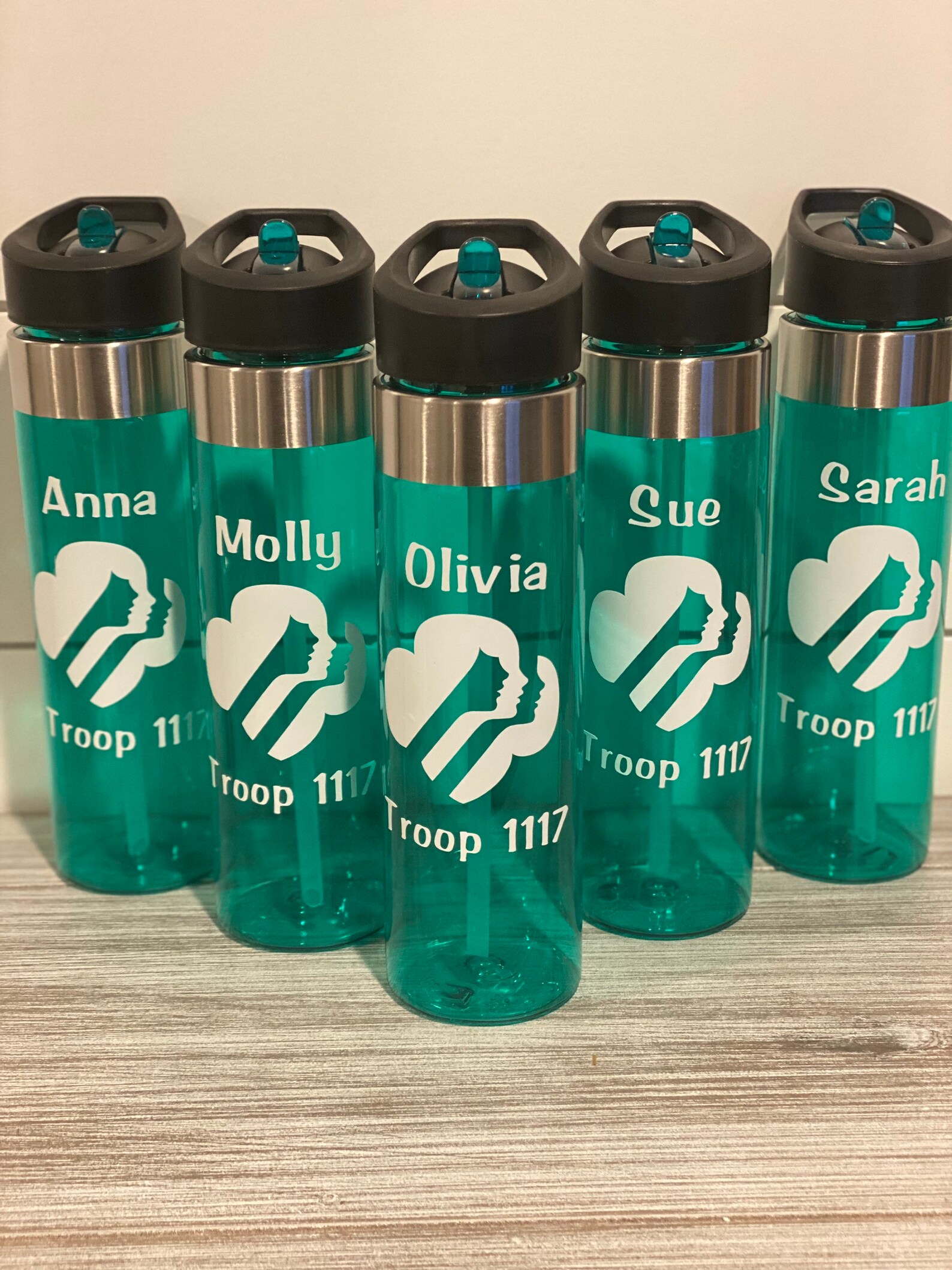 Girl Scouts Custom Water Bottles - Etsy