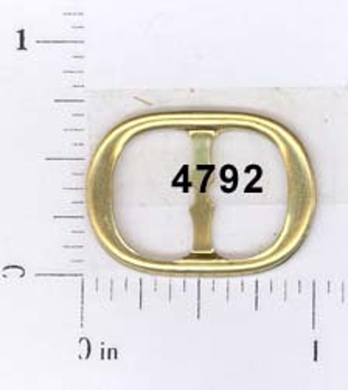 brass slide buckle