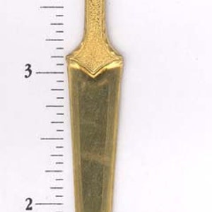 1 pc letter opener brass #2743