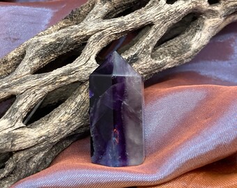 Rainbow Moonstone Tower 88.6 MM Tall /& 78 Grams Crystal Tower Black and White Labradorite Rainbow Moonstone Obelisk Unique Gifts |